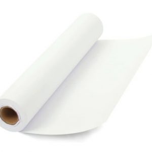 رول ملحفه سفید عرض 65cm